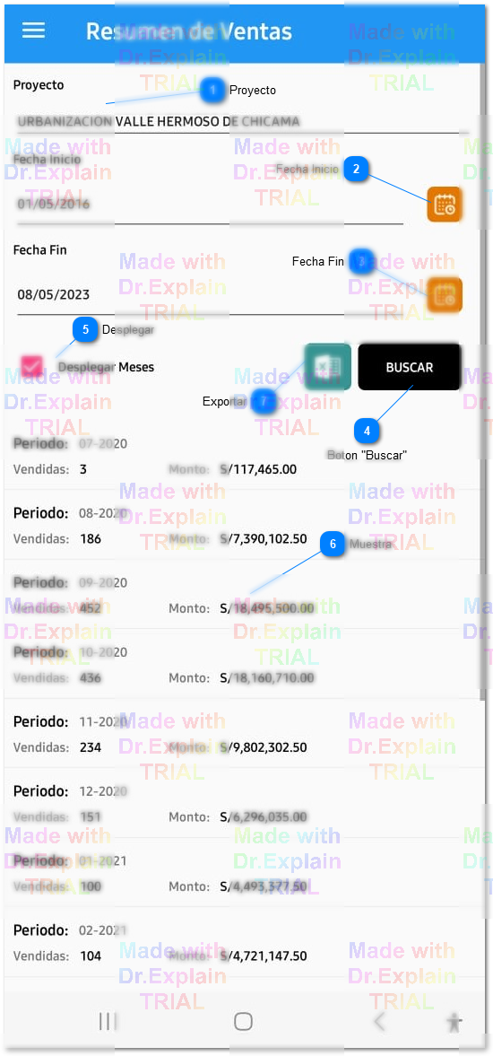 4.1.3. Resumen de ventas - Desplegar meses